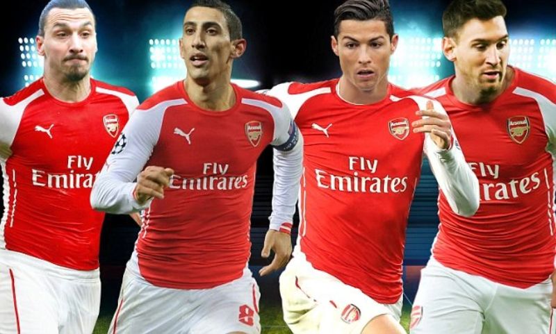 Đội hình Arsenal thời hoàng kim: Những ngôi sao vĩ đại trong làng bóng đá